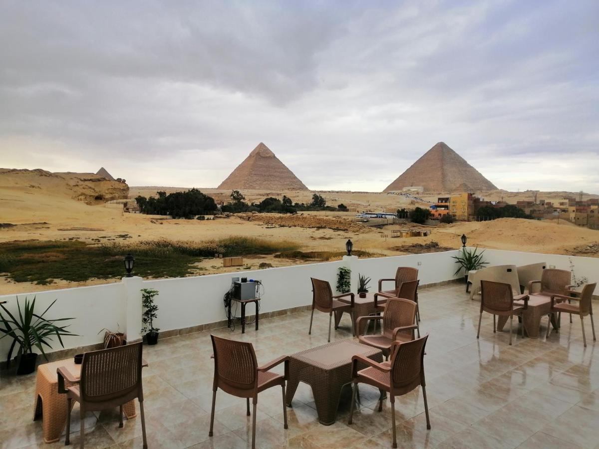 King Khufu Pyramids View Hotel Kafret el-Gabal Exterior foto
